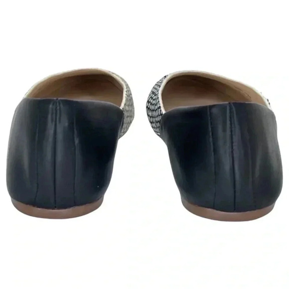 Botkier Britt Womens Flats 6M Leather Snake Print Slip On - Picture 8 of 15